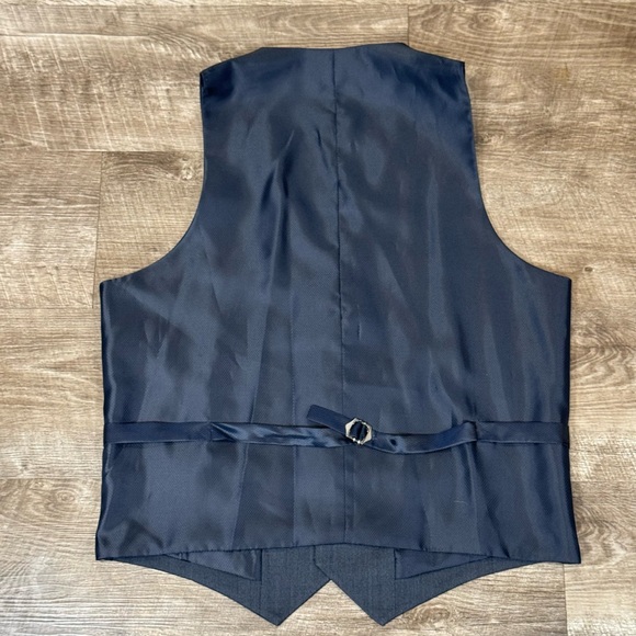 NWT WILKE RODRIGUEZ MENS MODERN FIT GREY 3 PIECE SUIT 40L 33x32 - Picture 12 of 16